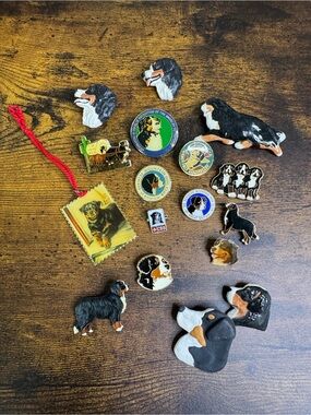 Bernese Mountain Dog Pin Lot